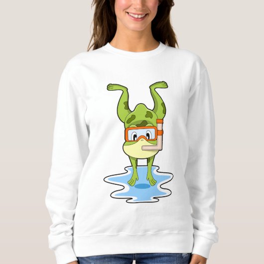Schnorcheln Sweatshirt (Vorderseite)