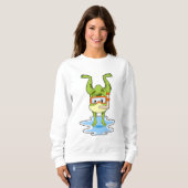 Schnorcheln Sweatshirt (Vorne ganz)