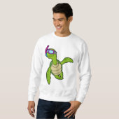 Schnorcheln Sweatshirt (Vorne ganz)