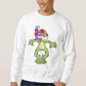Schnorcheln Sweatshirt (Vorderseite)