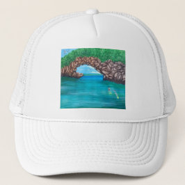 Schnorcheln Wonderland Baseball Cap Truckerkappe