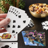 Schnorchelnde Spielkarten (In Situ)