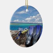 schnorchelnde Werkzeuge Keramik Ornament (Rechts)