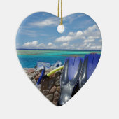 schnorchelnde Werkzeuge Keramikornament (Rechts)