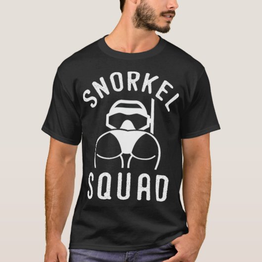 SchnorchelSquad lustig -  T-Shirt (Vorderseite)