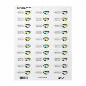 Schnorcheltauchen Individuelle Name oder Business (Vorne)