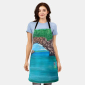 Schnorchelwonderland Schürze (Getragen)