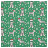 SchnörkelhundWeihnachten Stoff (Muster)