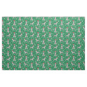 SchnörkelhundWeihnachten Stoff (Fat Quarter (45,7 x 55,9 cm))