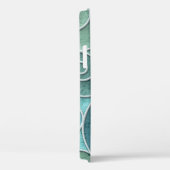 Schnörkellose Konsistenz mit Wirbel, Case-Mate iPhone Hülle (Rückseite / Rechts)