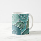 Schnörkellose Konsistenz mit Wirbel, Kaffeetasse (VorderseiteRechts)