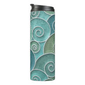 Schnörkellose Konsistenz mit Wirbel, Thermosbecher (Nach rechts gedreht)