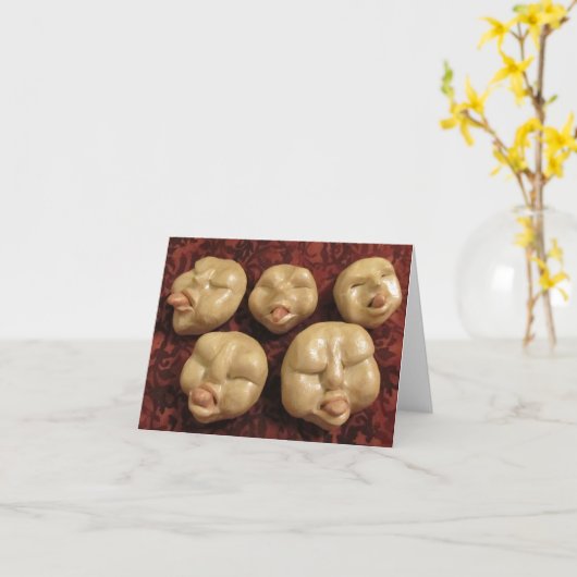 Schnörkellose Mitteilungskarten (Gelbe Blume)