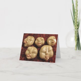 Schnörkellose Mitteilungskarten