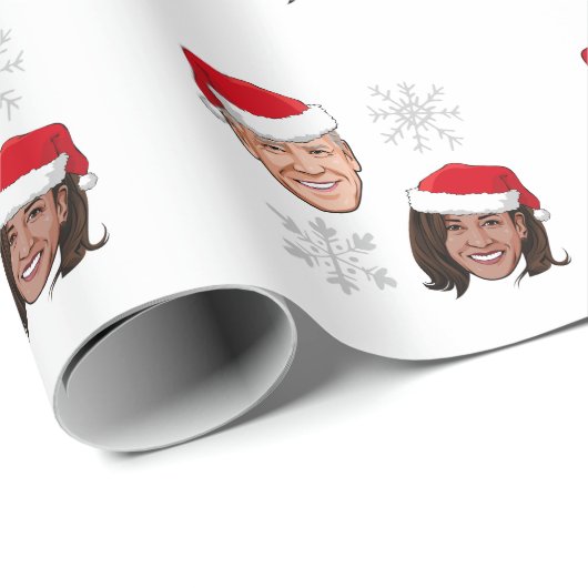 SCHNOWFLAKEN JOE UND KAMALA GESCHENKPAPIER (Rolleneckpunkt)