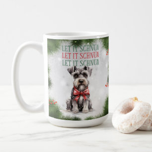 Schnuazer Funny Dog Pub Weihnachtskaffee Tasse