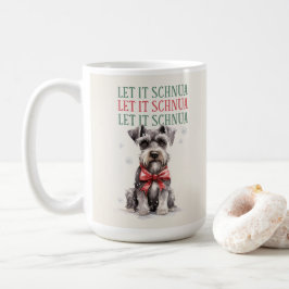 Schnuazer Funny Dog Pub Weihnachtskaffee Tasse