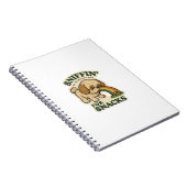 Schnüffelnde Snacks Shih Tzu St.Patrick's Day Notizblock (Rechte Seite)