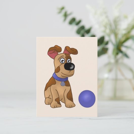 Schnuffy Postkarte (Stehend Vorderseite)