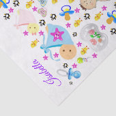 Schnuller aus Tissue Paper Binky Seidenpapier (Ausschnitt)