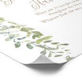 Schnuller Hunt Blue Balloon Baby Showposter Poster (Ecke)