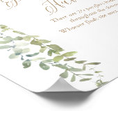 Schnuller Hunt Blue Balloon Baby Showposter Poster (Ecke)