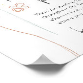 Schnuller-Jagd auf Kinderspielzeug Poster (Ecke)