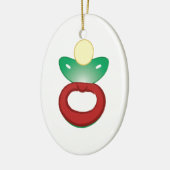 Schnuller Keramik Ornament (Links)