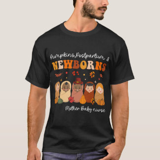 Schnuller Kürbisse & Frühchen Nicu Krankenschweste T-Shirt