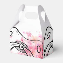 Schnuller Pink und Weiß-Gefältchen