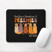 Schnuller Pumpkins und Preemies Fall Nicu Nurse Ha Mousepad (Mit Mouse)