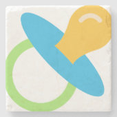 Schnuller Steinuntersetzer (Vorderseite)