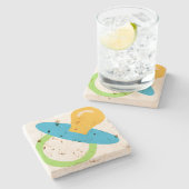 Schnuller Steinuntersetzer (Seitenansicht)