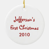 Schnuller-Verzierung Keramikornament (Hinten)