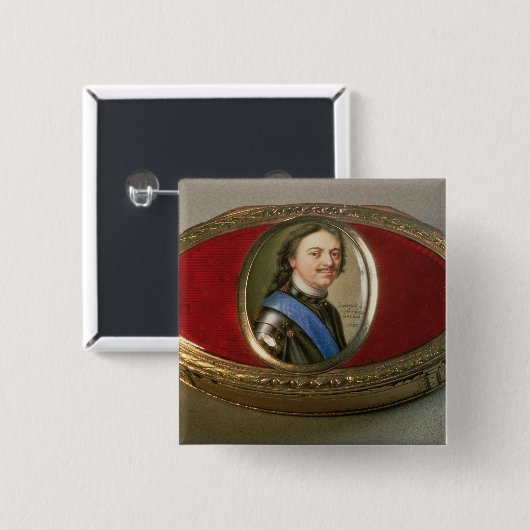 Schnupftabakkasten mit Porträtminiatur von Peter Button (Vorne & Hinten)