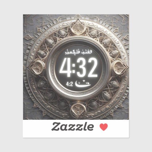 Schnuppern, Iftar, Suhoor und spirituelle Reflekti Aufkleber (Blatt)