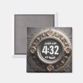 Schnuppern, Iftar, Suhoor und spirituelle Reflekti Magnet (Vorderseite/Rückseite)