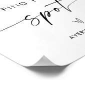 Schnuppern + Ihren Platz finden | Minimalistische  Poster (Ecke)