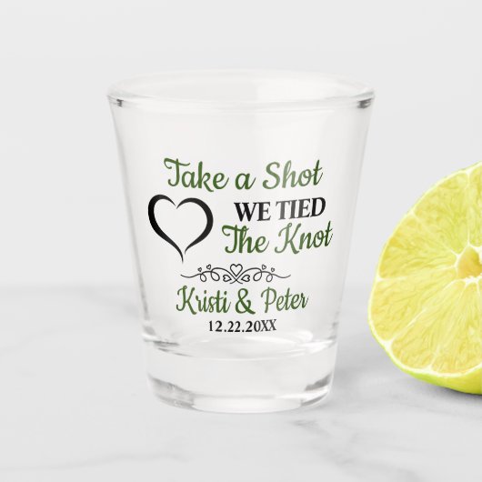 Schnuppertoast Schnapsglas (Vorderseite)