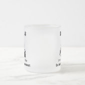 Schnur-Bass-Geschenk Mattglastasse (Mittel)