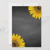 Schnur beleuchtet Housewarming-Party-rustikale Einladung (Rückseite)