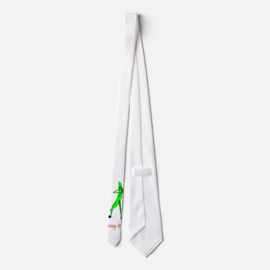 Schnur-Bohne Krawatte (Rückseite)