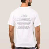 Schnur-Käse-Urne T-Shirt (Rückseite)