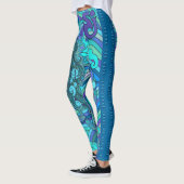 Schnur-Käse-Vorfall-Quallen-Quallen SCI Leggings (Links)
