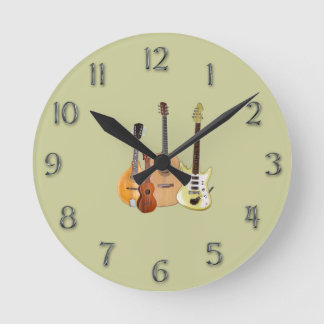Schnur-Musikalische Runde Wanduhr