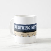 Schnur-Netz-Tasse Kaffeetasse (Vorderseite Links)