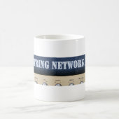 Schnur-Netz-Tasse Kaffeetasse (Mittel)
