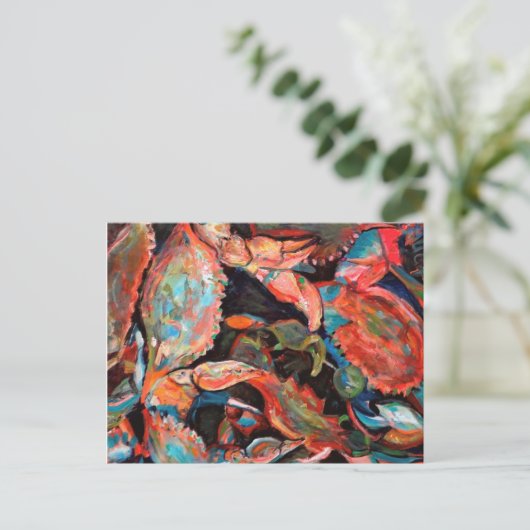 Schnürbchen Postkarte (Stehend Vorderseite)