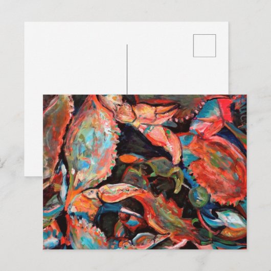 Schnürbchen Postkarte (Vorne/Hinten)