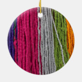 Schnüre des Filz-DIY Keramik Ornament (Hinten)